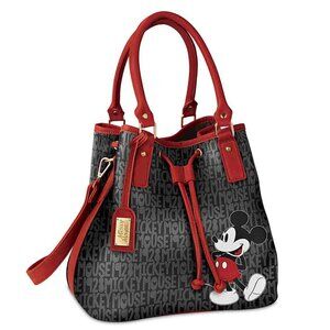 Bradford Exchange Disney Forever Mickey Mouse Women's Fashion Handbag Purse Bag